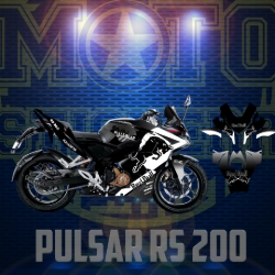 RS 200 STİCKER SET resmi