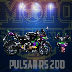 RS 200 STİCKER SET resmi