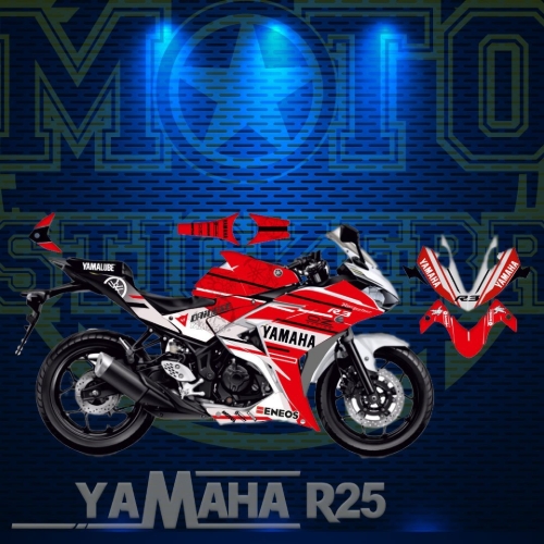 R25 STİCKER SET (2014-2018) resmi