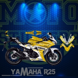 R25 STİCKER SET (2014-2018) resmi