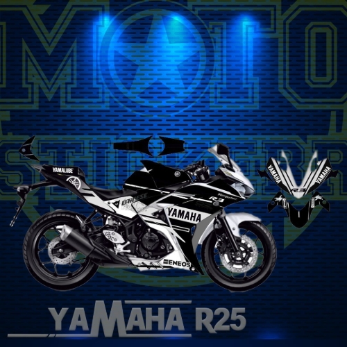 R25 STİCKER SET (2014-2018) resmi