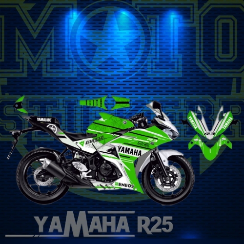 R25 STİCKER SET (2014-2018) resmi