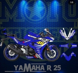 R25 STİCKER SET (2014-2018) resmi