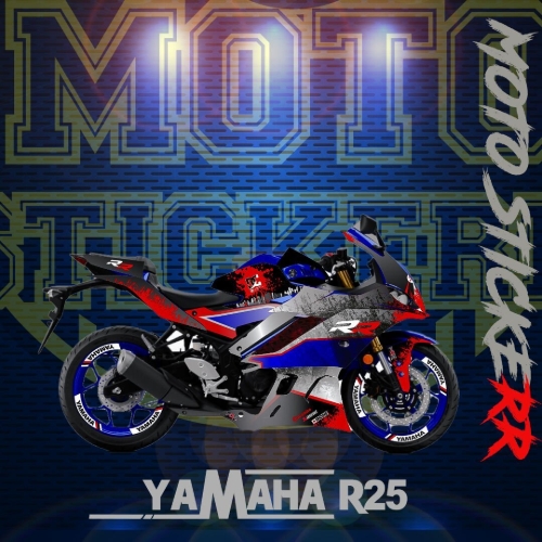 R25 STİCKER SET (2019-2024) resmi
