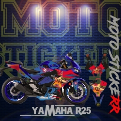 R25 STİCKER SET (2019-2024) resmi