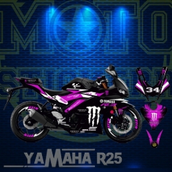 R25 STİCKER SET (2019-2024) resmi