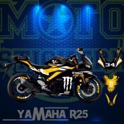 R25 STİCKER SET (2019-2024) resmi