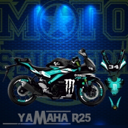 R25 STİCKER SET (2019-2024) resmi