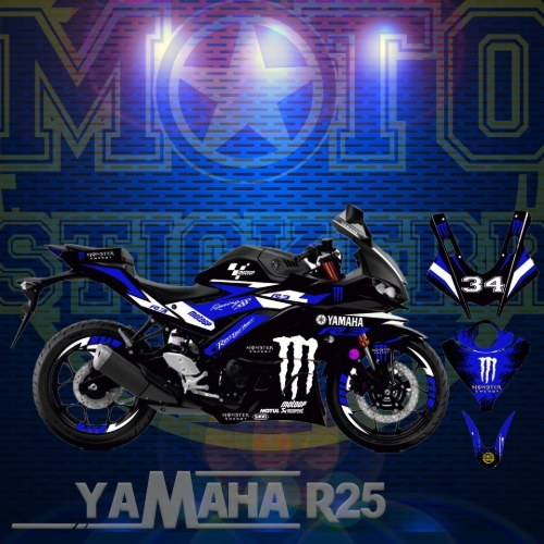 R25 STİCKER SET (2019-2024) resmi