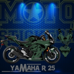 R25 STİCKER SET (2019-2024) resmi