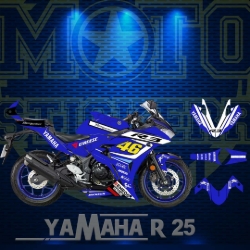 R25 STİCKER SET (2014-2018) resmi