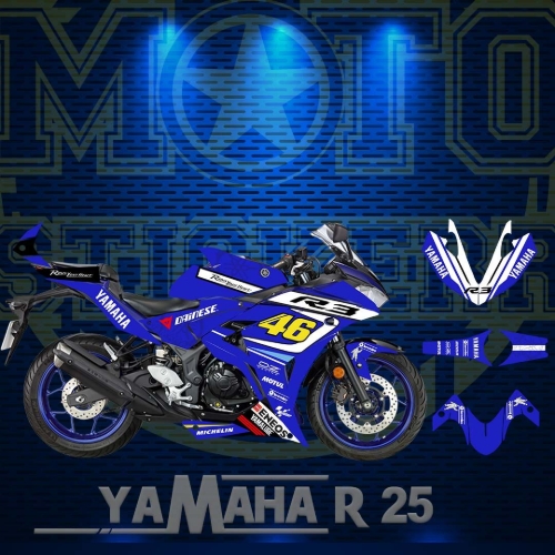 R25 STİCKER SET (2014-2018) resmi