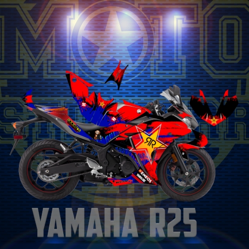 R25 STİCKER SET (2014-2018) resmi