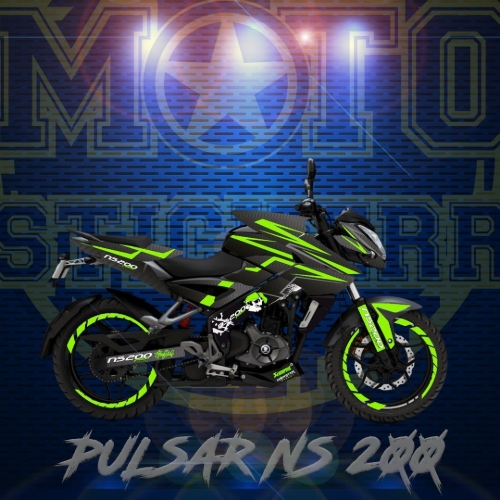 NS 200 STİCKER SET resmi