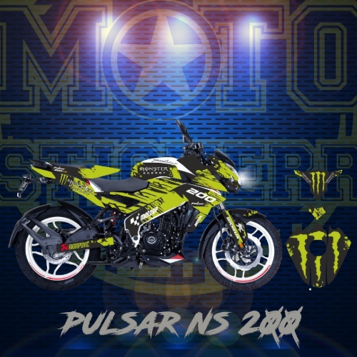 NS 200 STİCKER SET resmi