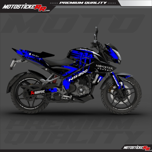 NS 200 STİCKER SET resmi