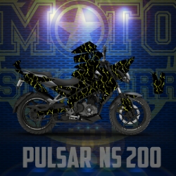 NS 200 STİCKER SET resmi