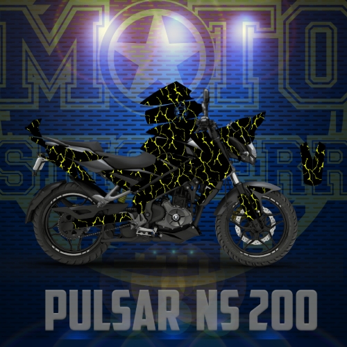 NS 200 STİCKER SET resmi