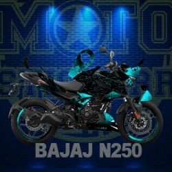 BAJAJ N250 STİCKER SET resmi