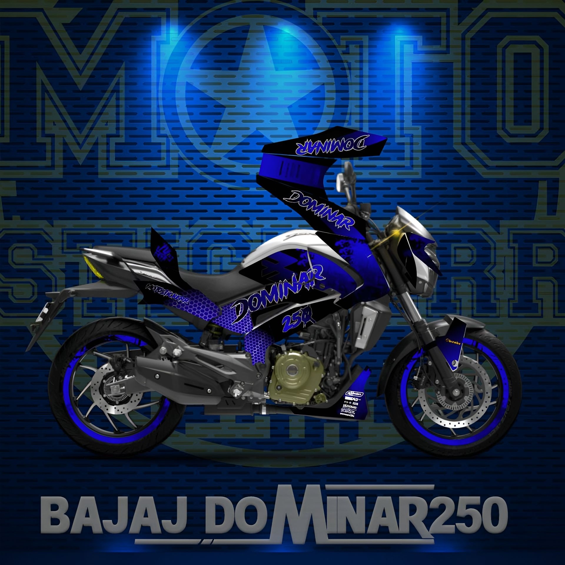 BAJAJ DOMİNAR (250-400) STİCKER SET resmi