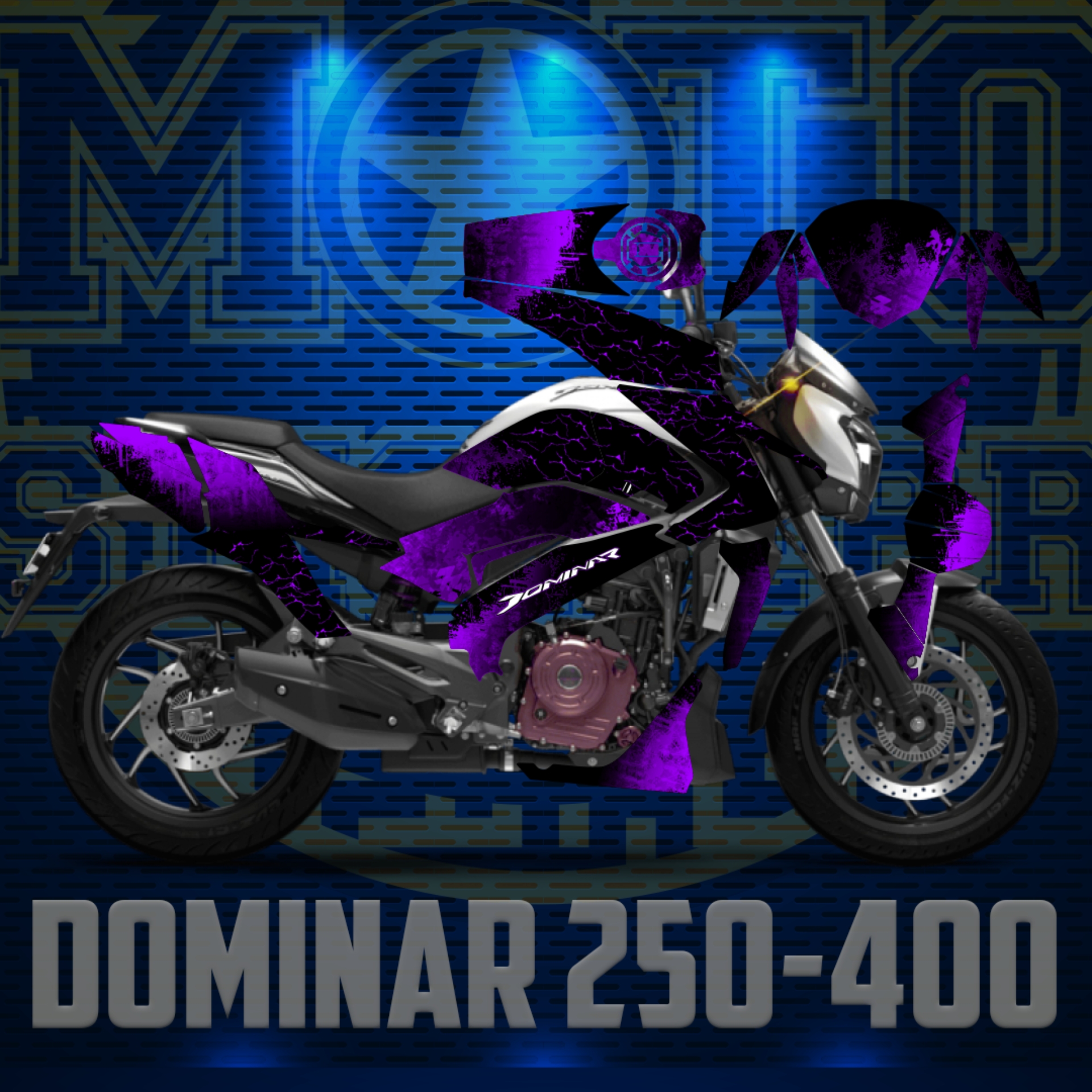 BAJAJ DOMİNAR (250-400) STİCKER SET resmi