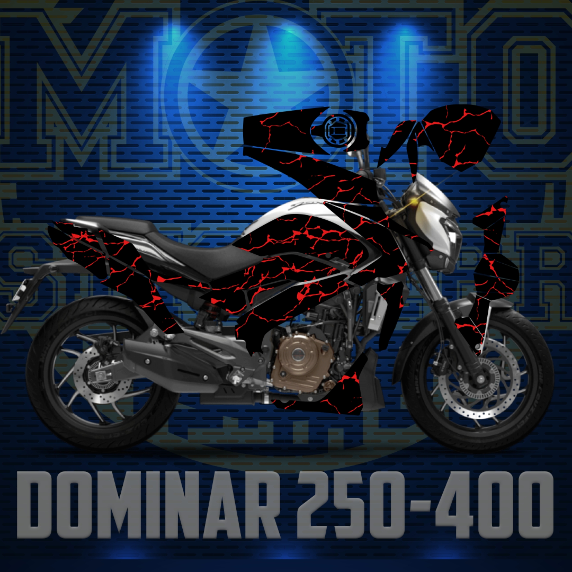 BAJAJ DOMİNAR (250-400) STİCKER SET resmi