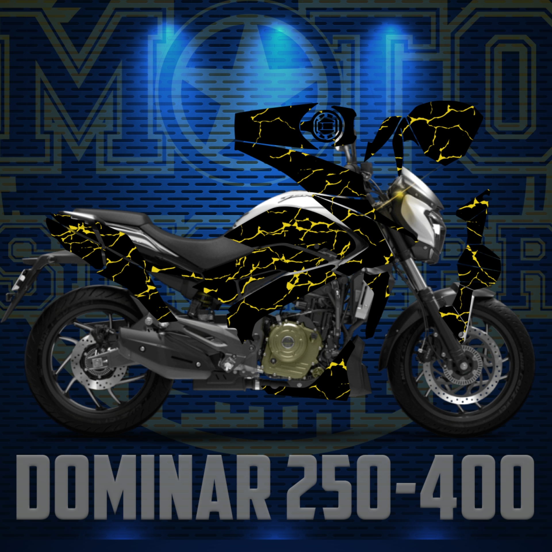 BAJAJ DOMİNAR (250-400) STİCKER SET resmi