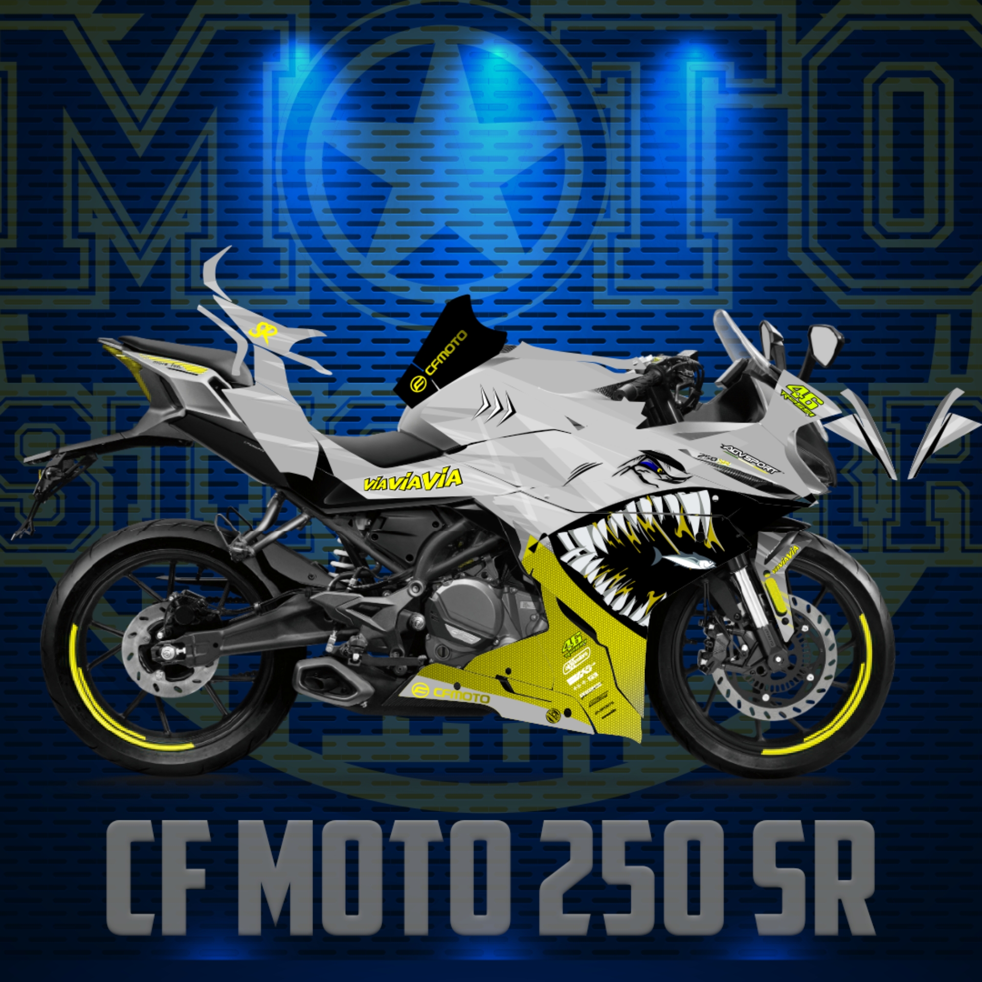 CF MOTO 250SR resmi
