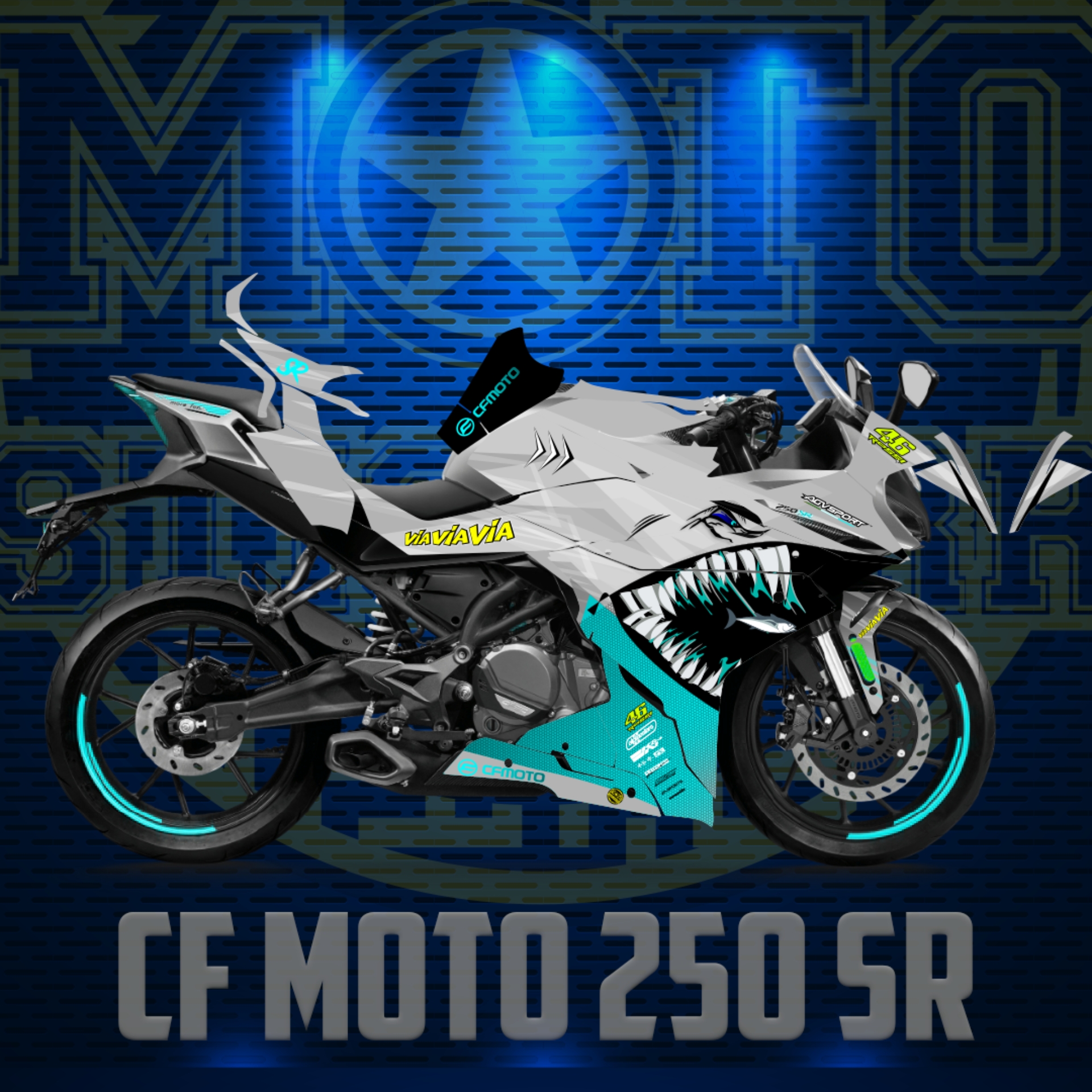 CF MOTO 250SR resmi