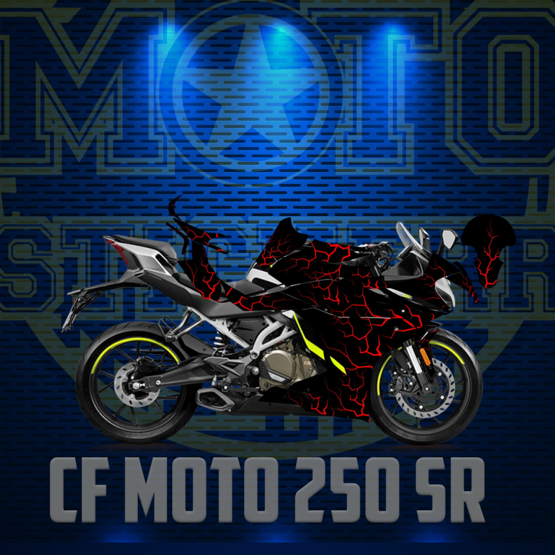 CF MOTO 250SR resmi