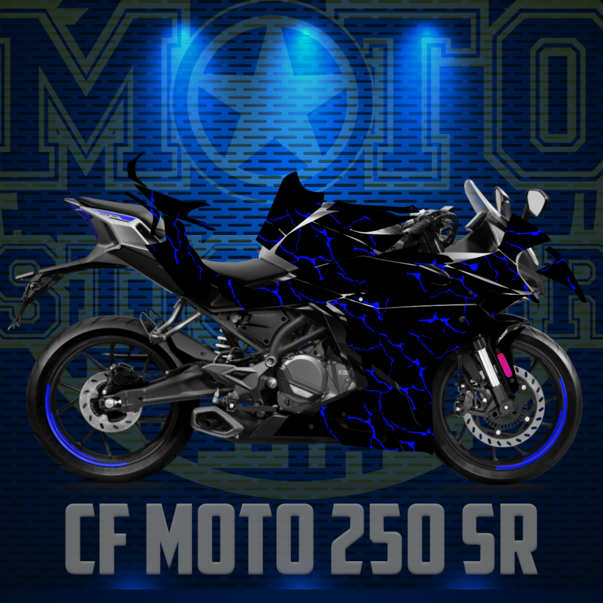 CF MOTO 250SR resmi