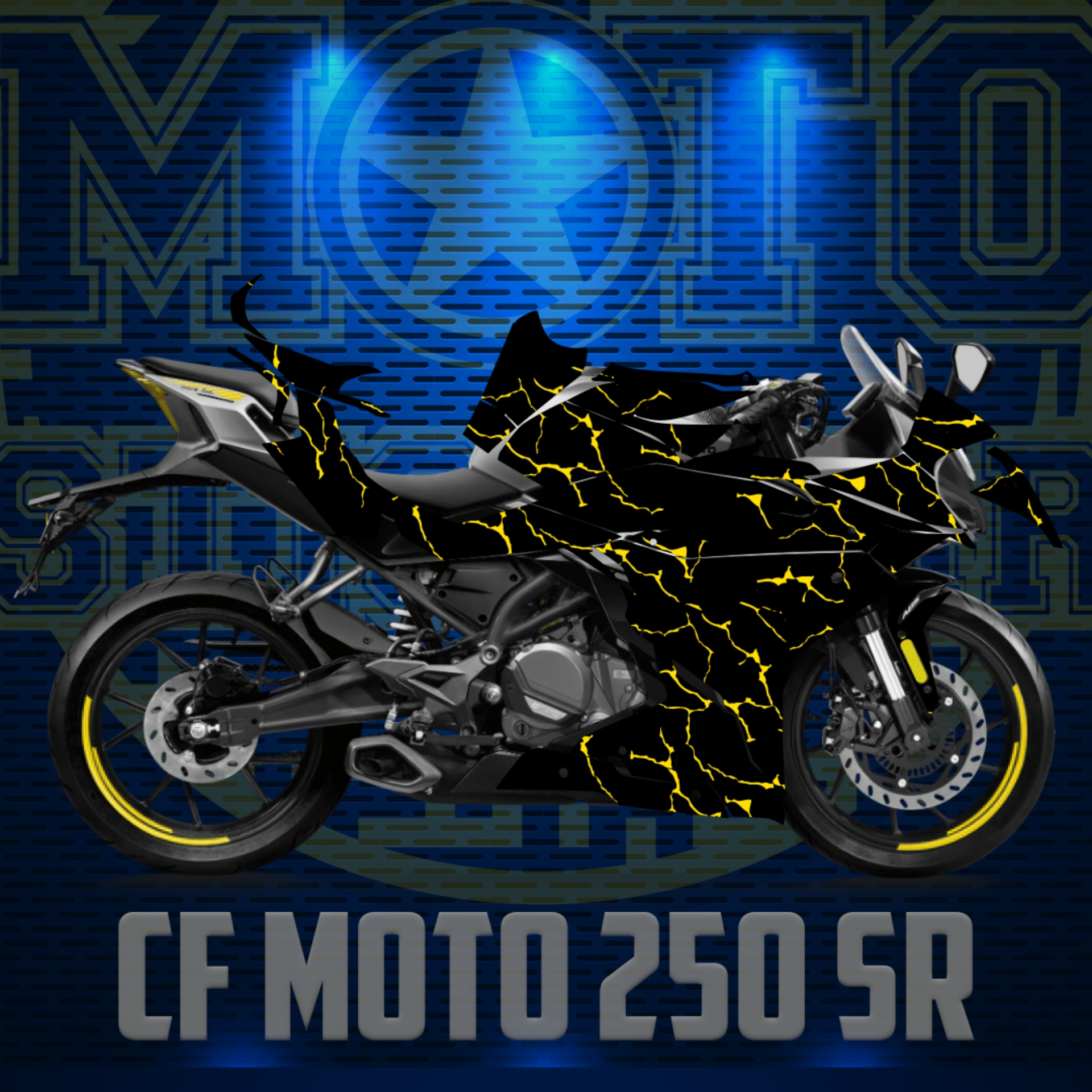 CF MOTO 250SR resmi
