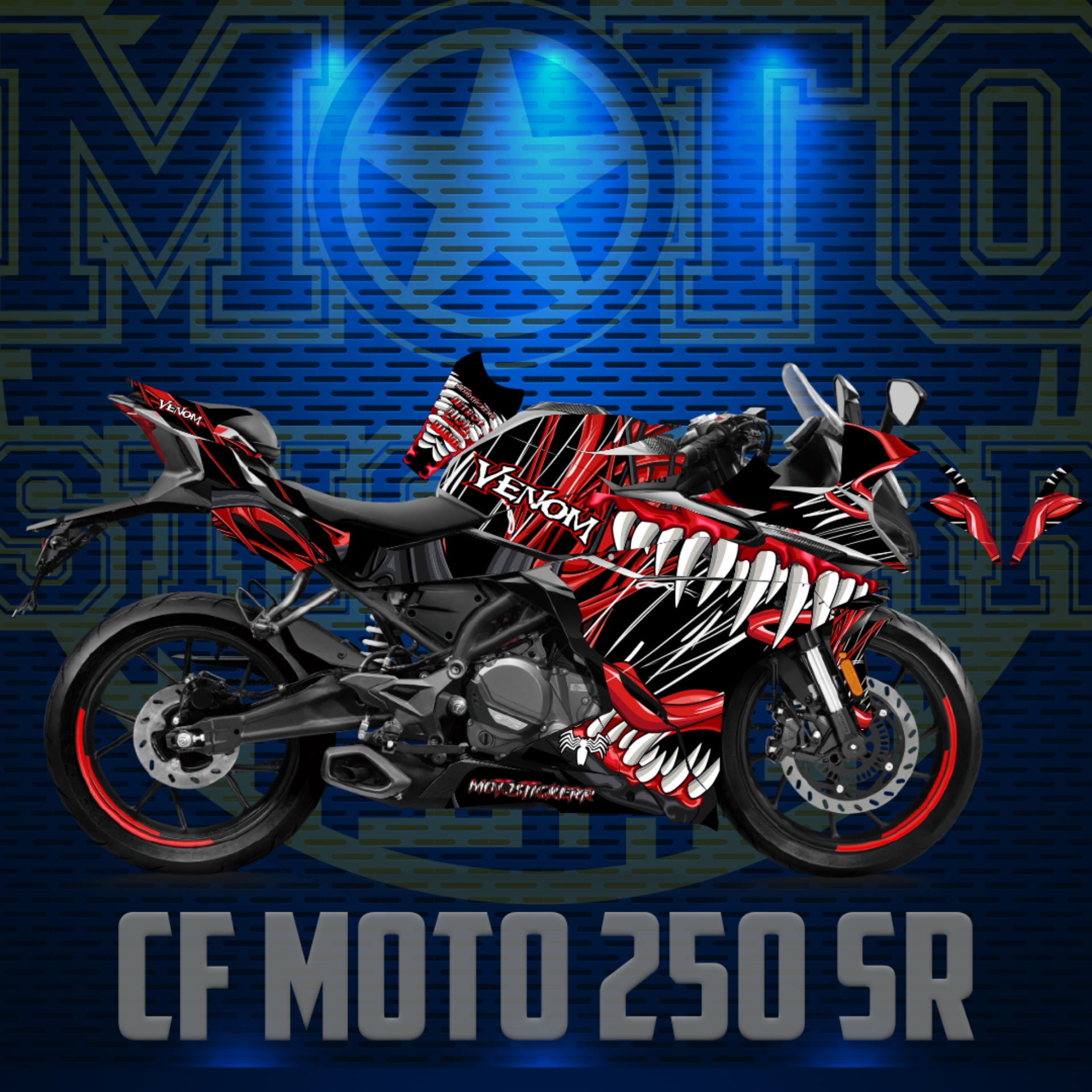 CF MOTO 250SR resmi