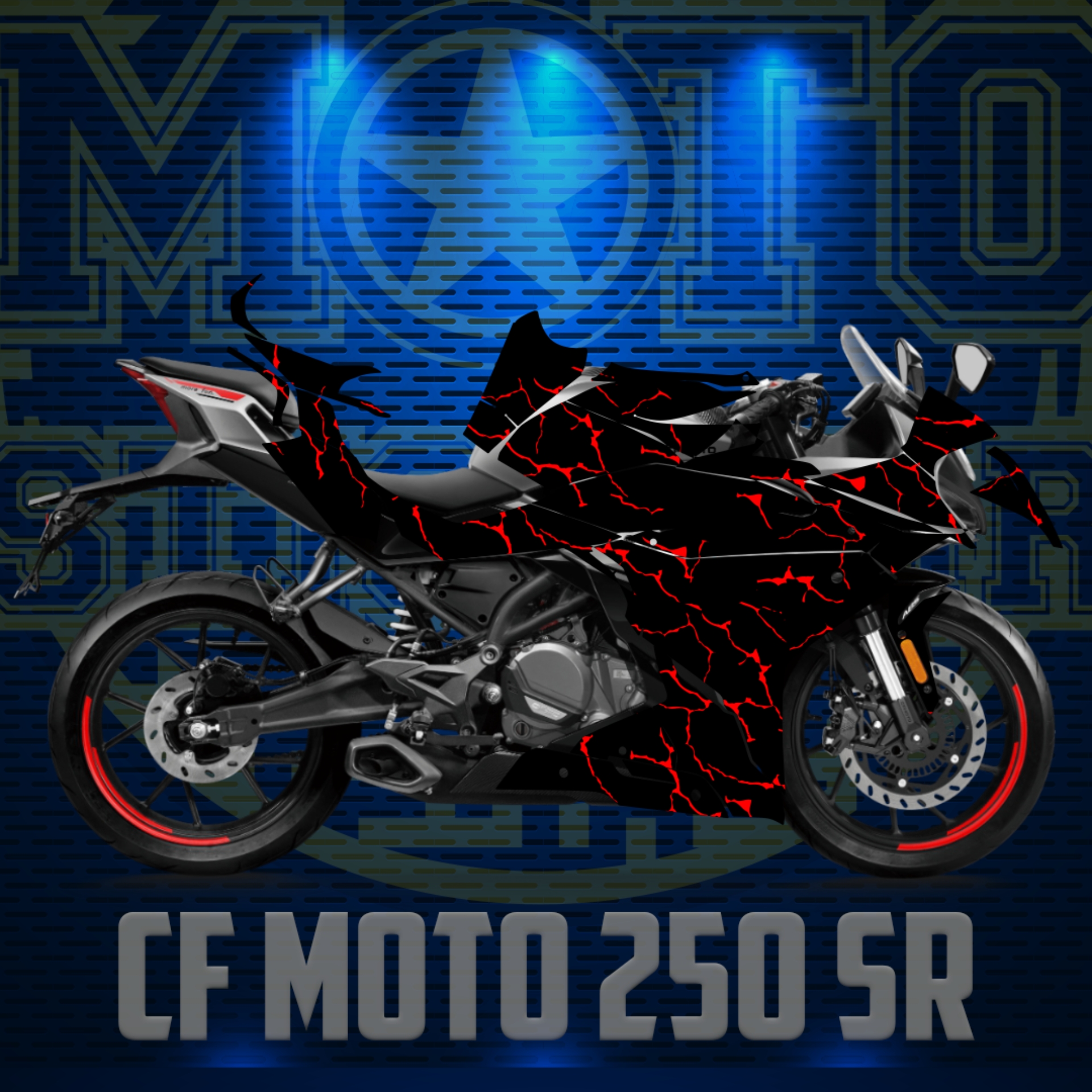 CF MOTO 250SR resmi