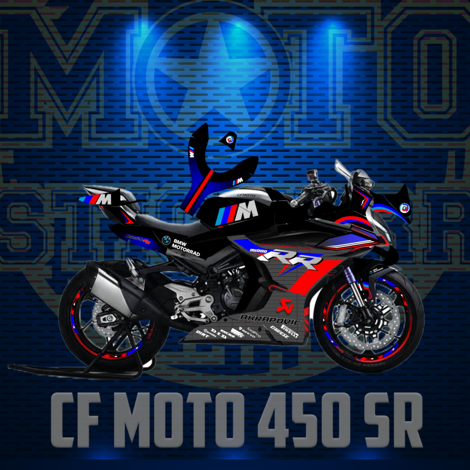 CF MOTO 450SR resmi