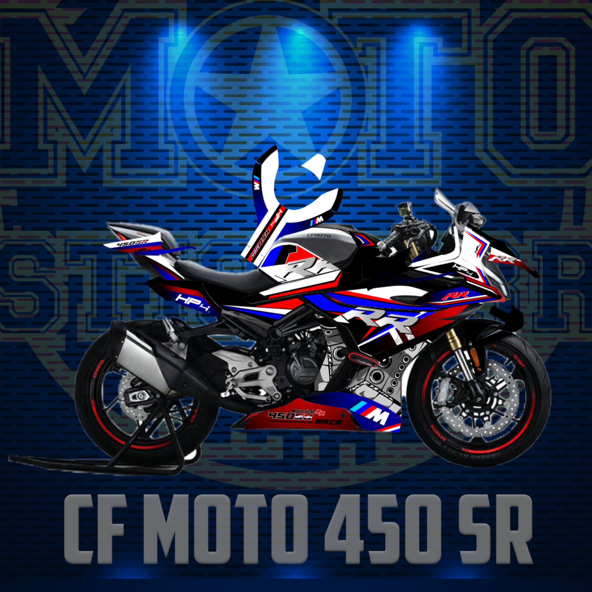CF MOTO 450SR resmi