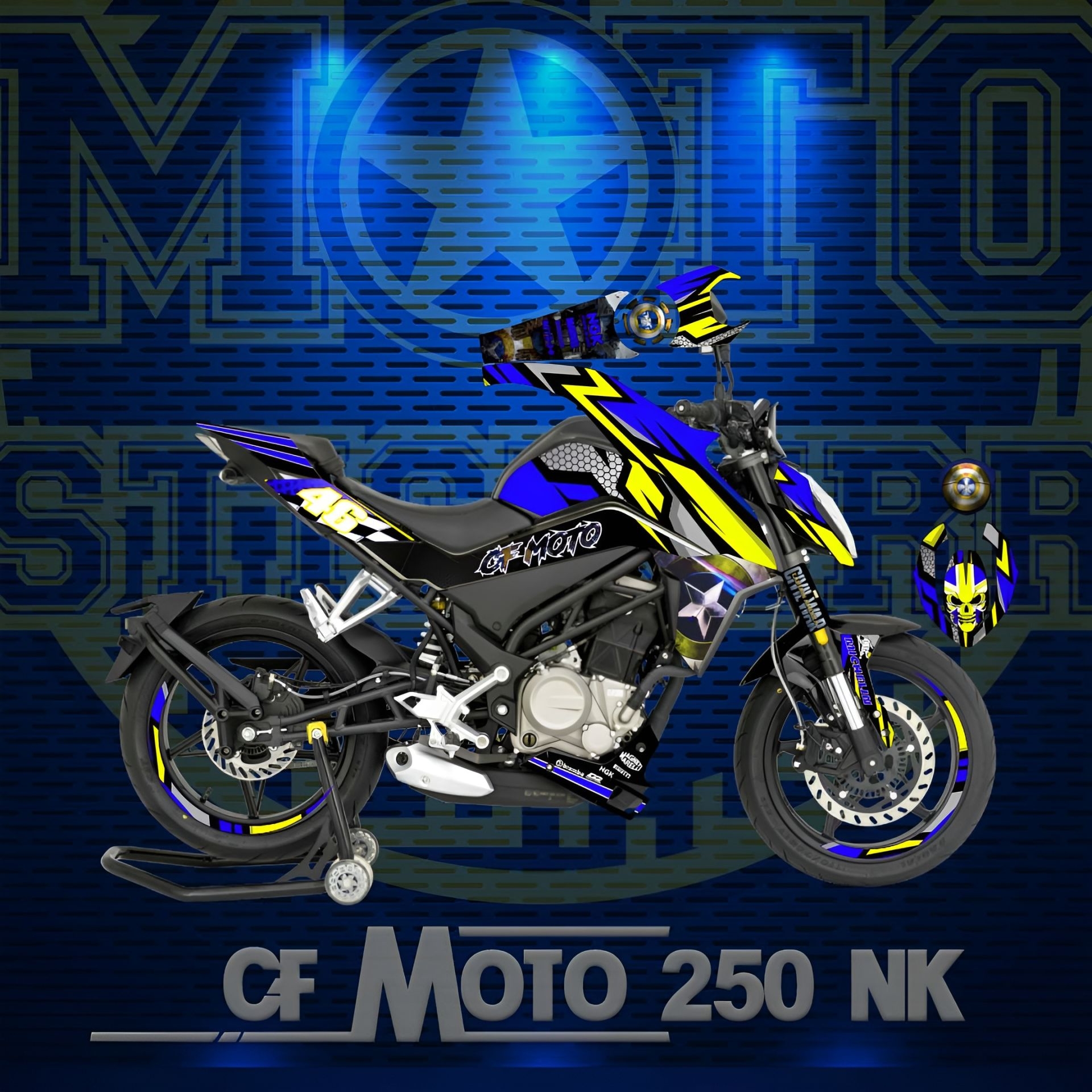 CF MOTO 250NK resmi