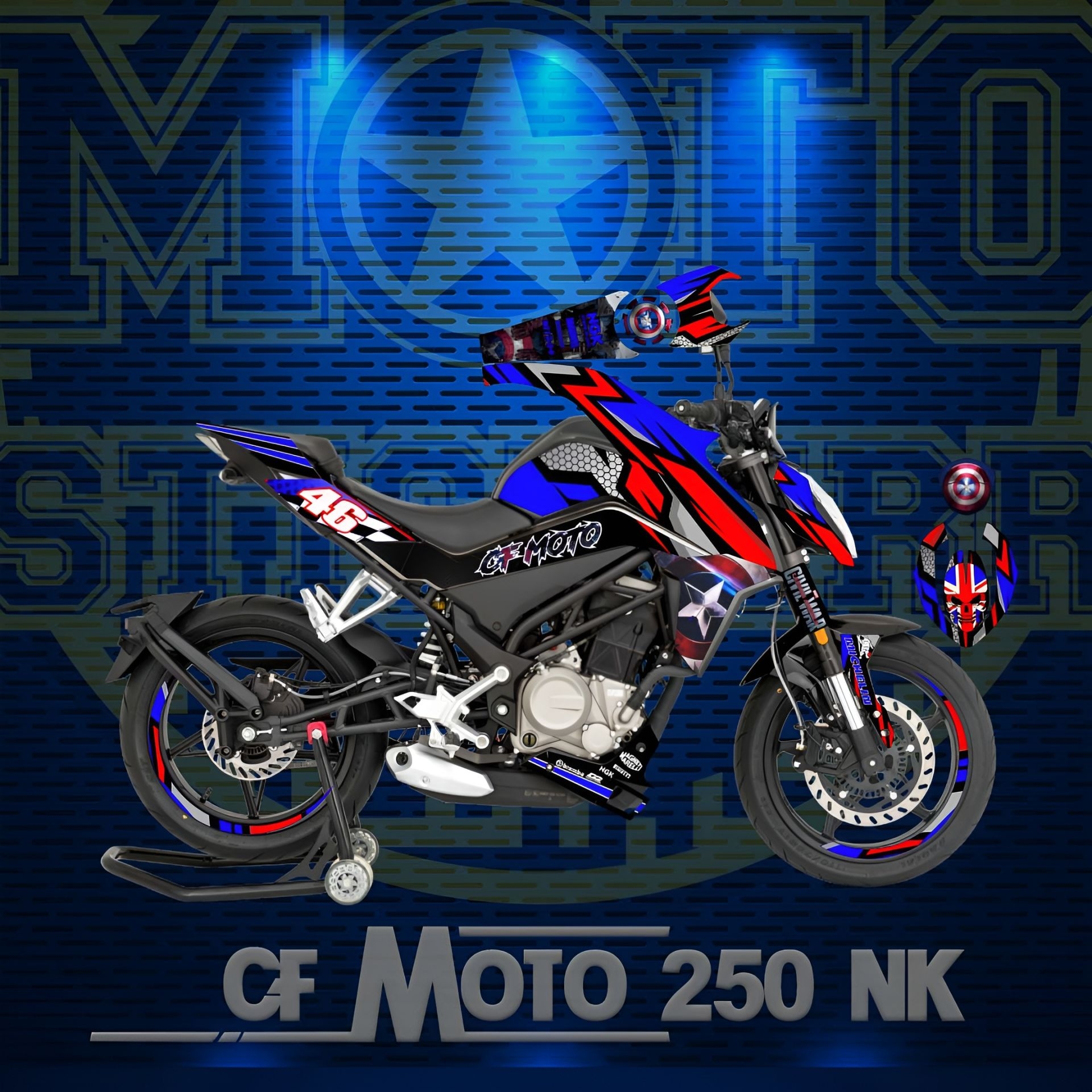 CF MOTO 250NK resmi