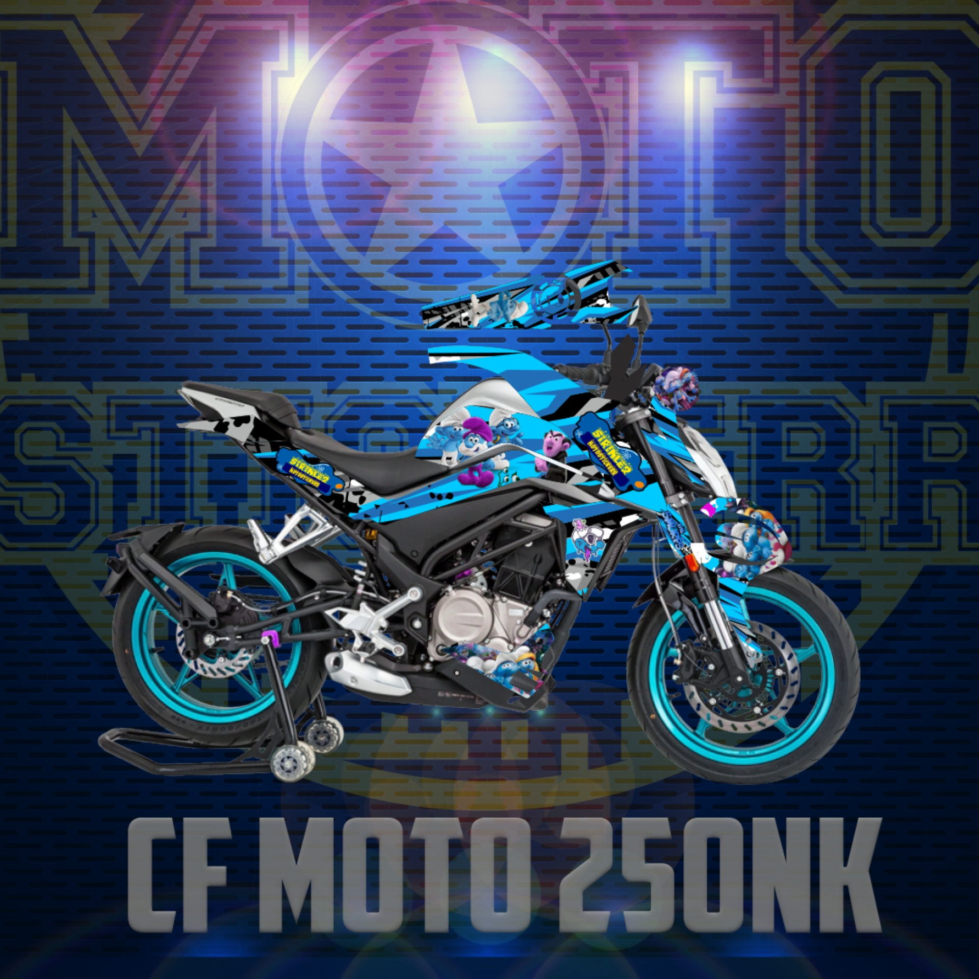 CF MOTO 250NK resmi