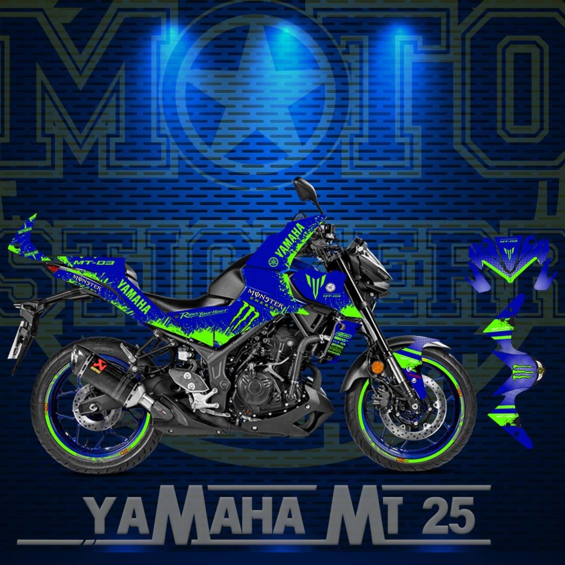 YAMAHA MT-25 resmi