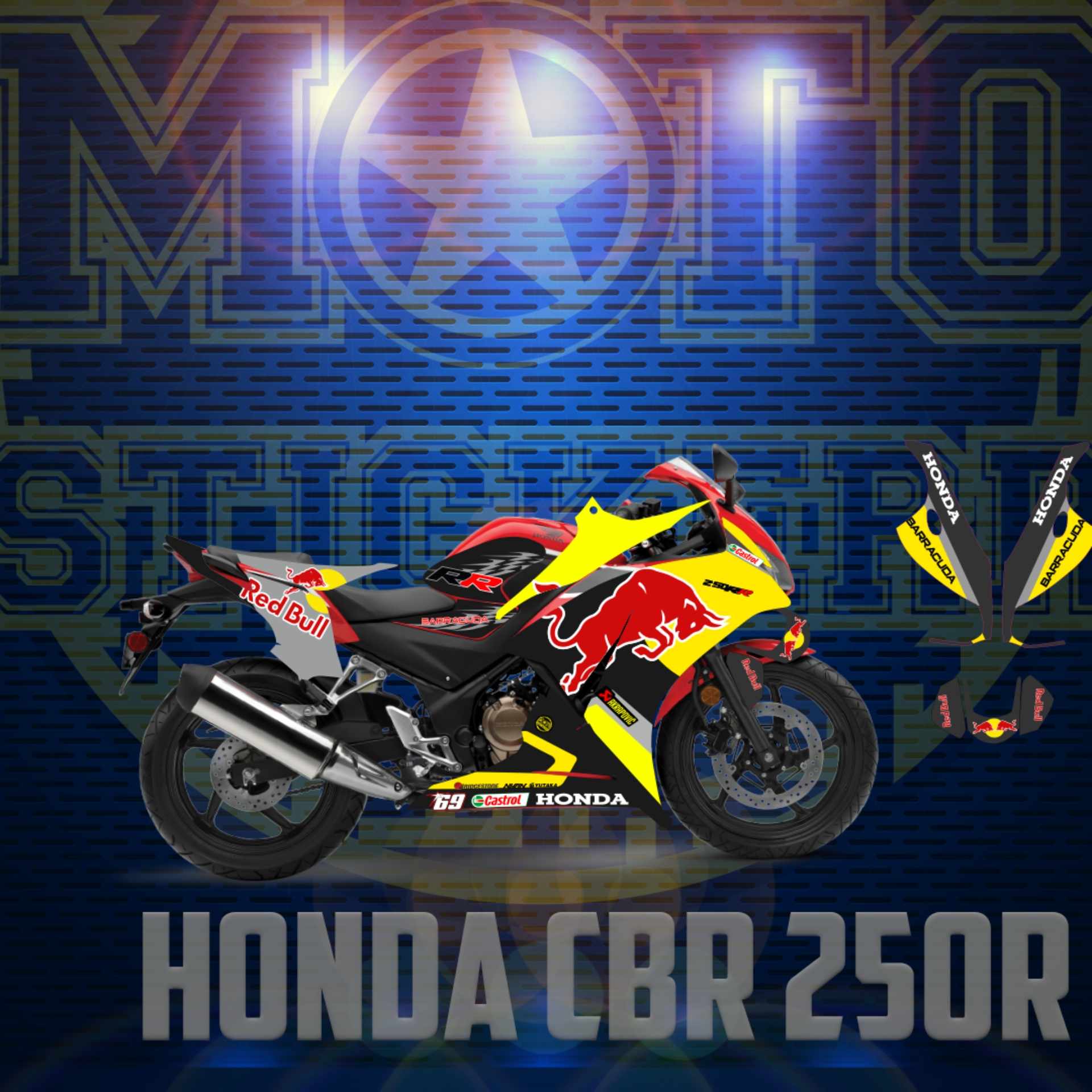 HONDA CBR 125-250R resmi