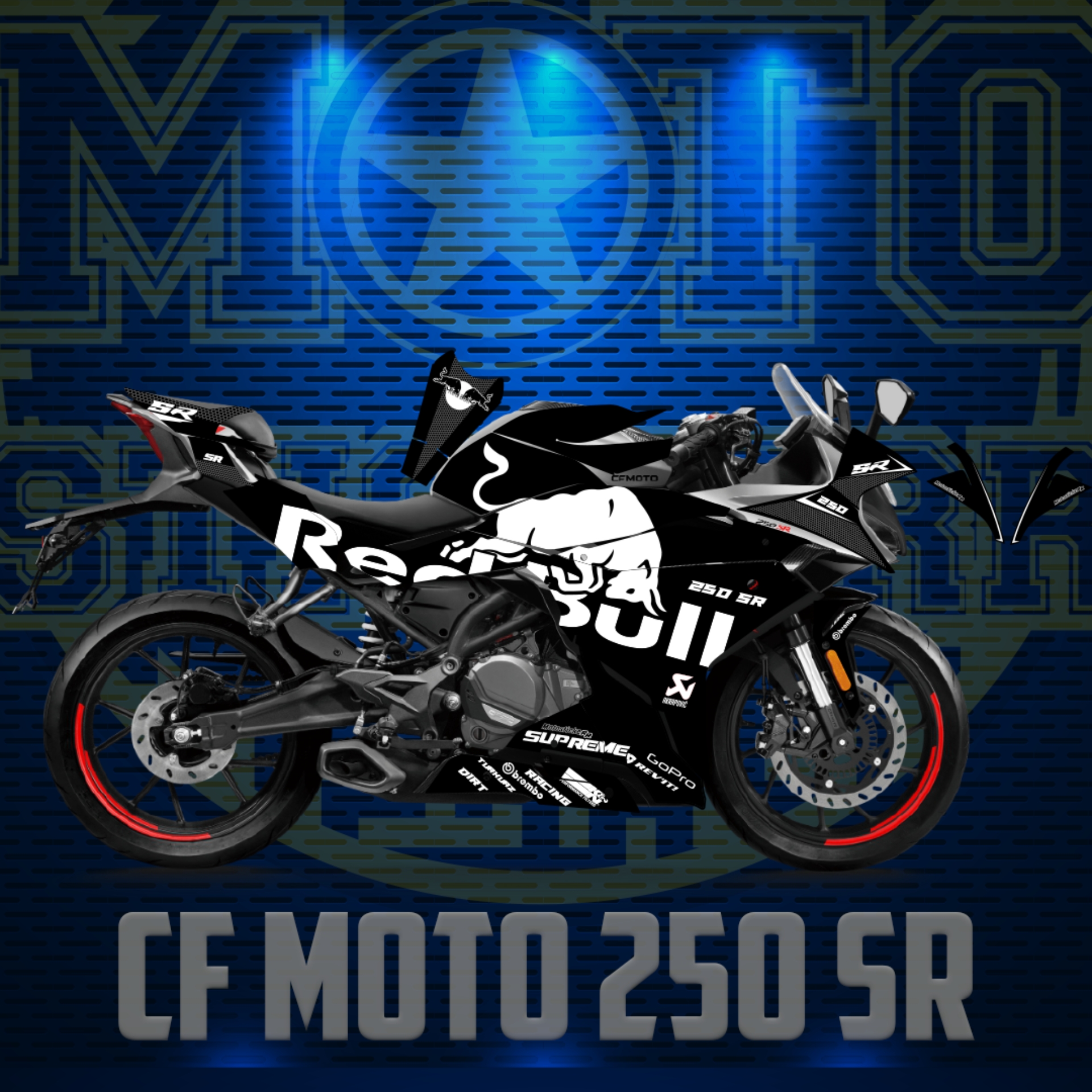 250 SR REDBULL resmi