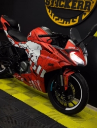 CF MOTO 250SR STİCKER SET+ JANT STİCKERİ resmi