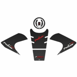 BAJAJ PULSAR F250 2022 - 2024 UYUMLU Tank Pad Set 002 resmi