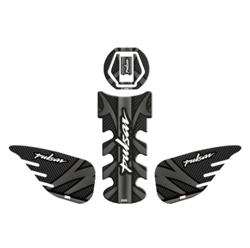 BAJAJ PULSAR 2014 - 2024 UYUMLU Tank Pad Set 001 resmi