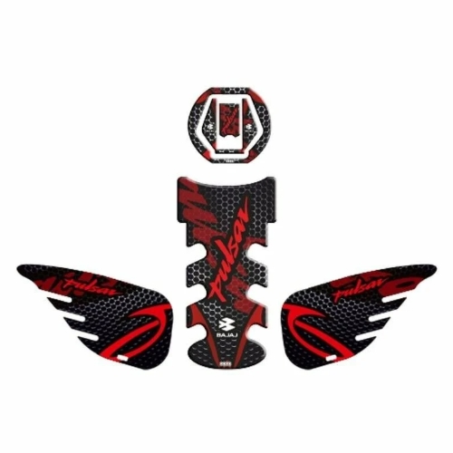 BAJAJ PULSAR 2014 - 2024 UYUMLU Tank Pad Set 004 resmi