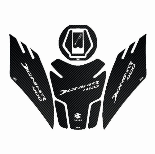 BAJAJ DOMiNAR 400 2017 - 2024 UYUMLU Tank Pad Set 001 resmi
