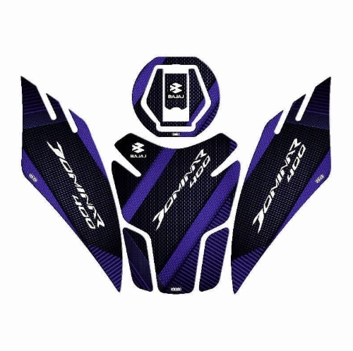 BAJAJ DOMiNAR 400 2017 - 2024 UYUMLU Tank Pad Set 002 resmi