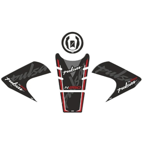 BAJAJ PULSAR N250 2022 - 2024 UYUMLU Tank Pad Set 004 resmi
