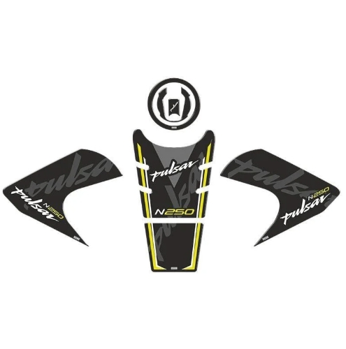 BAJAJ PULSAR N250 2022 - 2024 UYUMLU Tank Pad Set 005 resmi